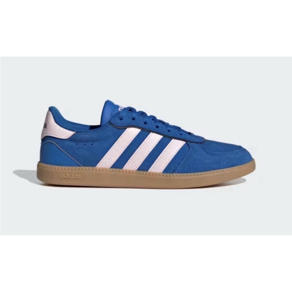 Adidas Breaknet Sleek NIB Blue & Pink Athletic Sneakers with Gum Sole 6.5 Women - Picture 12 of 15